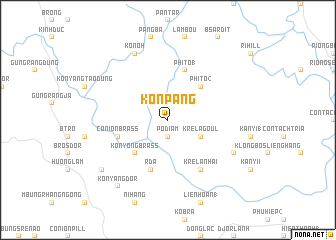 map of Kon Pang