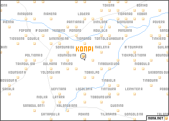 map of Konpi