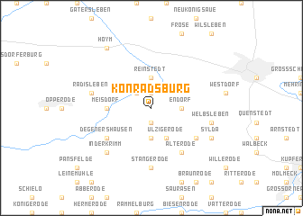 map of Konradsburg