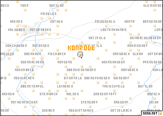 map of Konrode