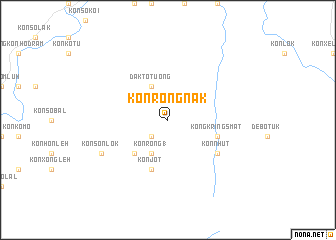 map of Kon Rong Nak