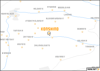 map of Kon\