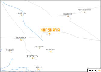 map of Konskaya