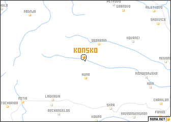 map of Konsko