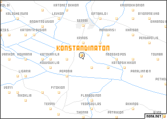 map of Konstandináton