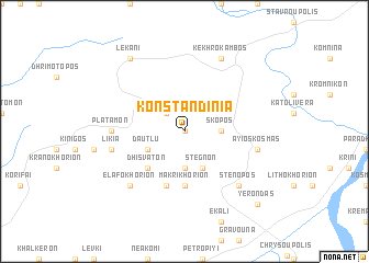 map of Konstandiniá