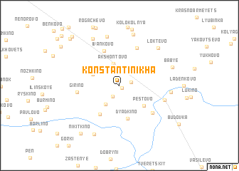 map of Konstantinikha