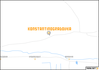 map of Konstantinogradovka