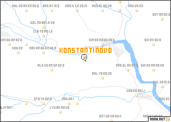 map of Konstantinovo