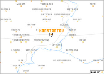 map of Konstantov