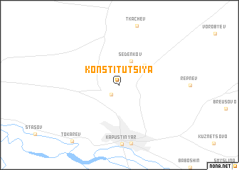 map of Konstitutsiya