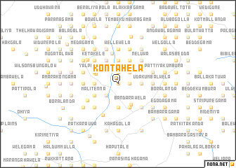 map of Kontahela
