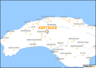 map of Kontaíïka