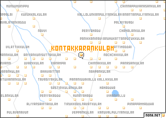 map of Kontakkarankulam