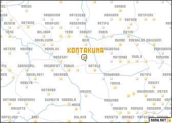 map of Kontakuma