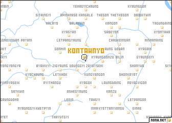 map of Kontawnyo