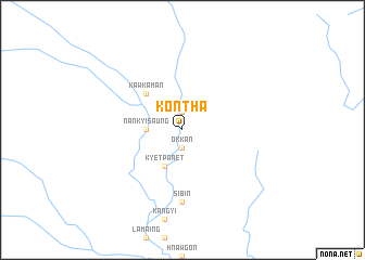 map of Kontha