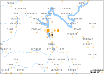 map of Kontha