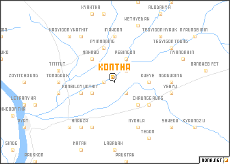 map of Kontha