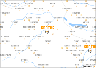 map of Kontha