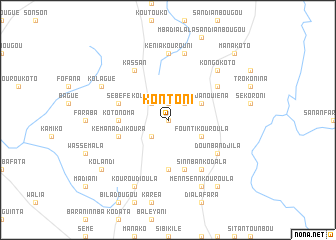 map of Kontoni
