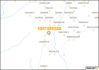 map of Kontopénga