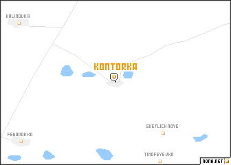 map of Kontorka