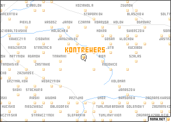 map of Kontrewers