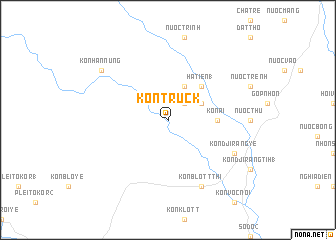 map of Kon Truck