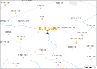 map of Kontsevo