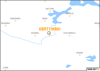 map of Konttimäki