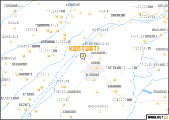 map of Kontuati