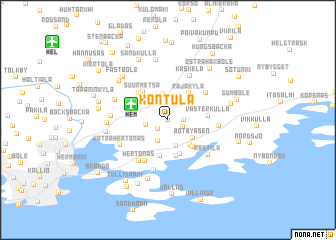 map of Kontula