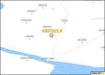 map of Kontuzla