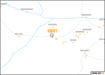 map of Kont