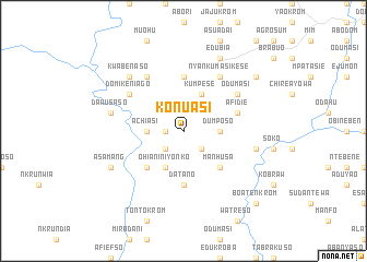 map of Konuasi