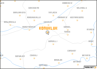 map of Konukluk