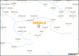 map of Konuklu