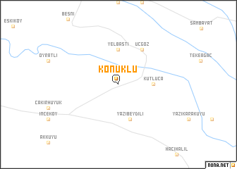 map of Konuklu