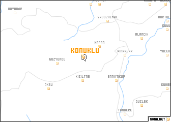 map of Konuklu