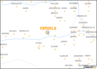 map of Konuklu