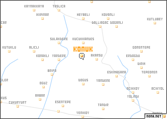 map of Konuk