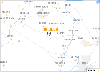 map of Könüllü