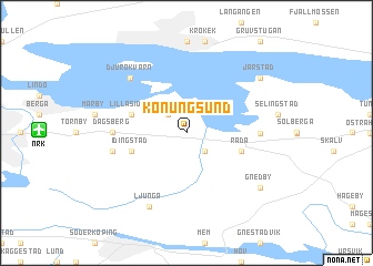 map of Konungsund