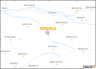 map of Konurlu