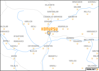 map of Konursu