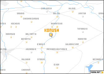 map of Konush