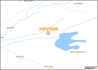 map of Konus-Oba