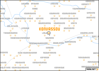 map of Konvassou