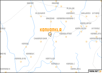 map of Kon Von Kla